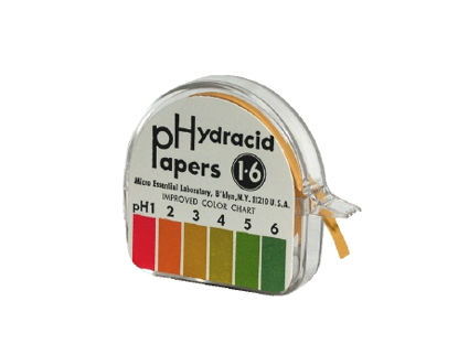 Picture of pH Paper in Dispenser Hydrion™ 1.0 to 6.014853150P