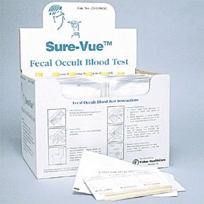 Picture of Rapid Test Kit Sure-Vue® Extra Sensitive Colorectal Cancer Screening Fecal Occult Blood Test (FOBT) Stool Sample 100 Tests23038035