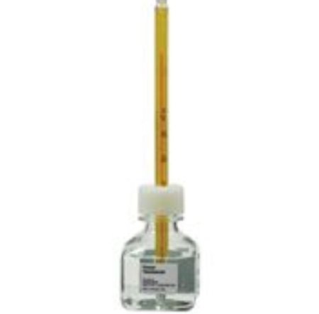 Picture of Liquid-in-Glass Thermometer Accu-Safe Fahrenheit / Celsius -5° to 15° C Partial Immersion Free-standing Does Not Require PowerT8401-1