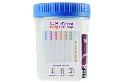Picture of Drugs of Abuse Test 13-Drug Panel with Adulterants AMP500, BAR, BUP, BZO, COC150, K2, mAMP/MET500, MDMA, MOP300, MTD, OXY, PCP, THC (OX, pH, SG) Urine Sample 25 TestsHCDOAV-6135KSA3