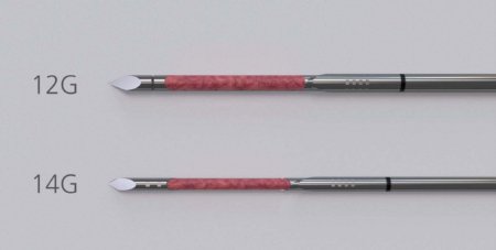 Picture of Soft Tissue Biopsy Needle Pink Achieve™ 12 Gauge 11 cm LengthBA1211