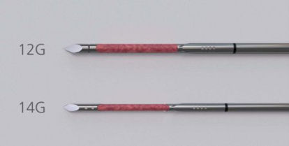 Picture of Soft Tissue Biopsy Needle Pink Achieve™ 12 Gauge 11 cm LengthBA1211