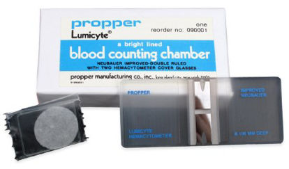 Picture of Hemacytometer Counting Chamber Blood, Hemocytometer09000100