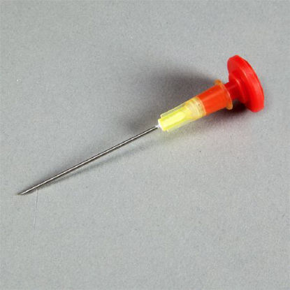 Picture of Filtered Venting Needle 1-1/2 Inch, Red, 0.2 µ Hydrophobic Filter, 20 Gauge For Chemotherapeutic Drug Treatments18723