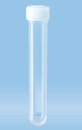 Picture of Centrifuge Tube Round Bottom, Skirted Plain 16 X 79 mm 7 mL Without Color Coding Screw Cap Polypropylene Tube60.550