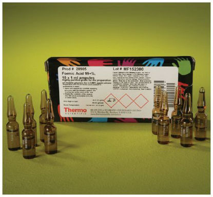 Picture of Chemistry Reagent Thermo Scientific™ Pierce™ Formic Acid LCMS Grade ≥99% 10 X 1 mLPI28905