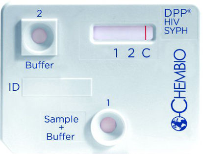 Picture of Rapid Test Kit DPP® Antibody Test HIV-Syphilis Whole Blood / Plasma Sample 20 Tests65-9502-0