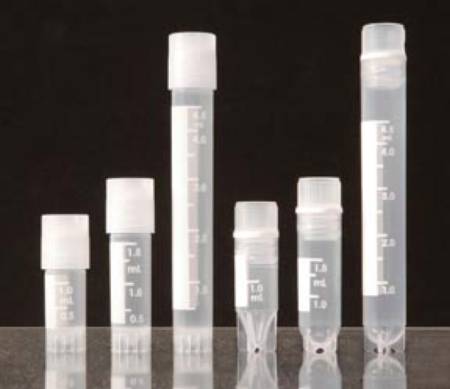 Picture of Cryogenic Vial Fisherbrand™ Polypropylene 1.2 mL Screw Cap1050025