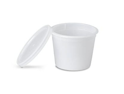 Picture of Lab Storage Container Oakridge Products Pathology Container Polyethylene 240 mL (8 oz.)0408-1100