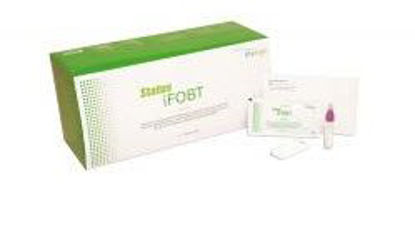 Picture of Rapid Test Kit Status Colorectal Cancer Screening Fecal Occult Blood Test (iFOB or FIT) Stool Sample 30 Tests38030-DTM