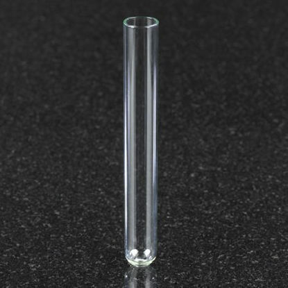 Picture of Test Tube Round Bottom Plain 13 X 100 mm 10 mL Without Color Coding Without Closure Glass Tube1510
