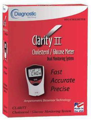 Picture of Reagent Test Strip Clarity® II Cardiac / Lipids / General Chemistry Cholesterol For Clarity® II Meter 25 StripsDTG-CHSTRIPS