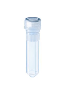 Picture of Sarstedt Tube Closure Polypropylene Screw Cap Clear 44 mm, 10.8 mm Diameter Sterile72.693.005