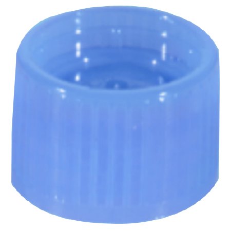 Picture of Tube Closure HDPE Screw Cap Blue 15.3 mm Diameter For 15 mm Tubes NonSterile65.729.005