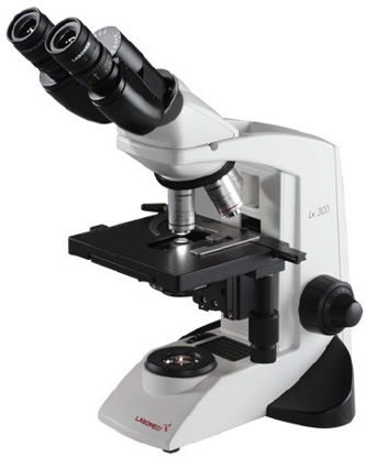 Picture of Lx 300 Microscope Siedentopf Type Binocular Head DIN Infinity 4X, 10X, 40X, 100X 100 to 240VAC, 50/60Hz Mechanical Stage9136001
