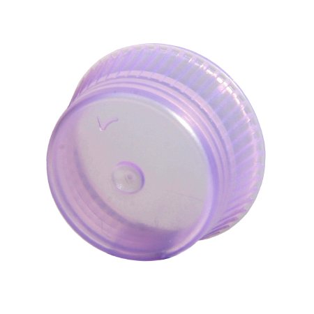 Picture of Uni-Flex® Safety Cap Tube Closure Flexible Plastic Over-Locking Lavender 13 mm For 13 mm Culture Tubes NonSterile6610