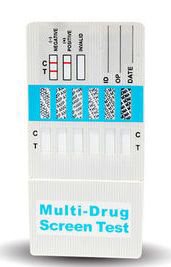 Picture of Drugs of Abuse Test iScreen® 12-Drug Panel AMP, BAR, BZO, COC, mAMP/MET, MDMA, MTD, OPI, OXY, PCP, PPX, THC Urine Sample 25 TestsDOA-1124011T