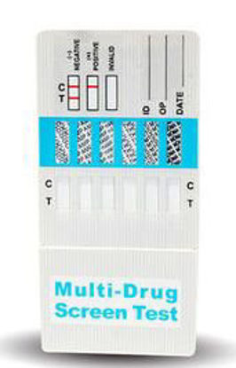 Picture of Drugs of Abuse Test iScreen® 12-Drug Panel AMP, BAR, BZO, COC, mAMP/MET, MDMA, MTD, OPI, OXY, PCP, PPX, THC Urine Sample 25 TestsDOA-1124011T