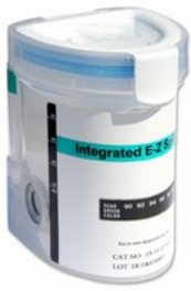 Picture of Drugs of Abuse Test E-Z Split Key® Cup 6-Drug Panel AMP, COC, mAMP/MET, OPI, PCP, THC Urine Sample 25 TestsDOA-1167-019