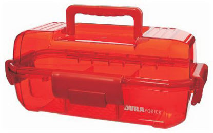 Picture of Transport Box Fisherbrand™ DuraPorter™ 17.14 X 20.95 X 38.73 cm, Red For 13 and 16 mm Tubes in a 72-place Rack12006951