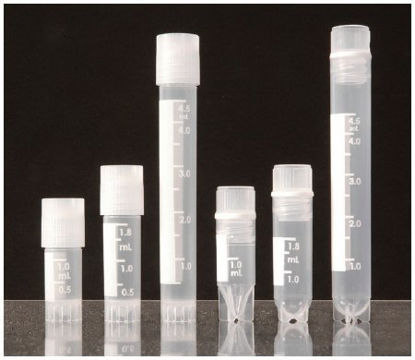 Picture of Cryogenic Vial Fisherbrand™ Polypropylene 2 mL Screw Cap12567501CS