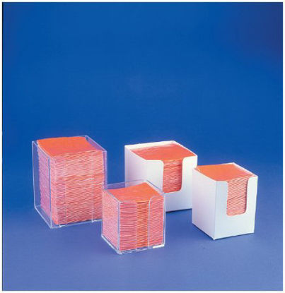 Picture of Holder 3.5 X 3.5 X 9.25 Inch, Clear For 3 X 3 Inch BloodBloc Biohazard Wipes1441251