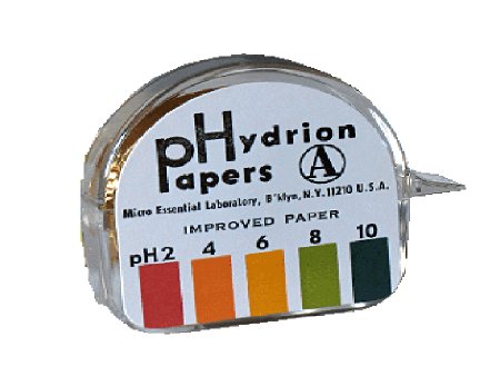 Picture of pH Paper in Dispenser Hydrion™ 2.0 to 10.014853150M