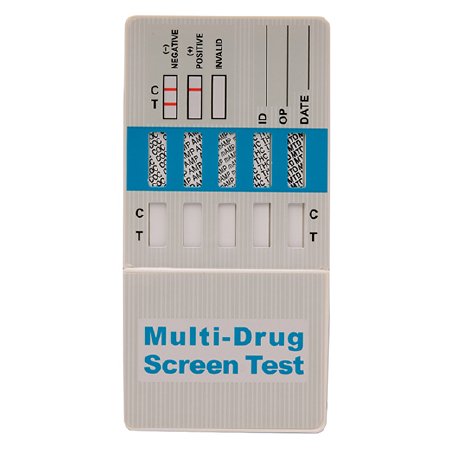 Picture of Drugs of Abuse Test iScreen® 9-Drug Panel AMP, BAR, BZO, COC, mAMP/MET, MTD, OPI, PCP, THC Urine Sample 25 TestsDOA-194