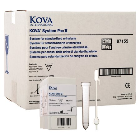 Picture of Urinalysis Consumables Kit KOVA® System Pac II Urinalysis Urinalysis System Urine Sample 400 Tests87155