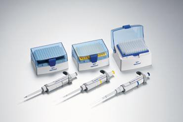 Picture of Eppendorf Research® plus 3-Pack Adjustable Volume Pipette 2 to 20 µL / 20 to 200 µL / 100 to 1,000 µL NonSterile13684251