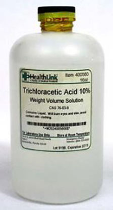Picture of Histology Reagent Trichloroacetic Acid ACS Grade 10% 16 oz.400560