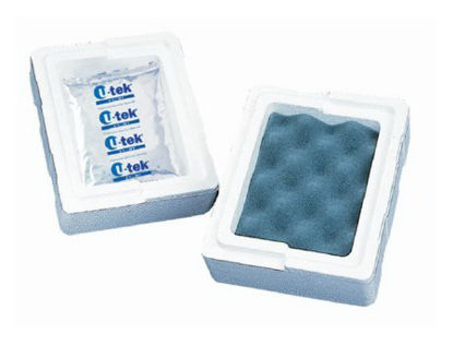 Picture of Mini Mailer Model 443 Economy Pack 3 X 4-3/8 X 5-7/8 Inch For safe storage & delivery of refrigerated or frozen materials [pharmaceuticals, laboratory specimens, serums, vaccines, human organs, culture packs, and nuclear and isotope materials]443