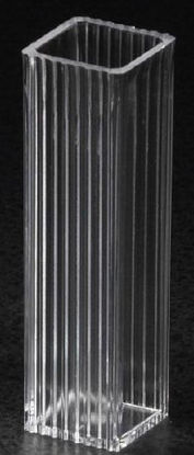 Picture of Cuvette 12 X 12 X 45 mm, 4.5 mL, Standard, Square, 10 mm Path Length, 340 to 800 nm Spectrum Range, Disposable For Spectrophotometer111117