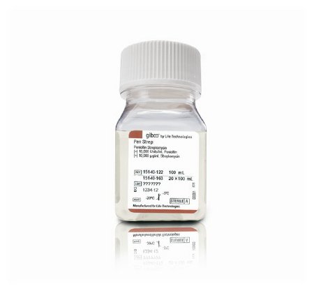 Picture of Microbiology Reagent Gibco® Penicillin-Streptomycin Antibiotic 100X 20 mL15140148