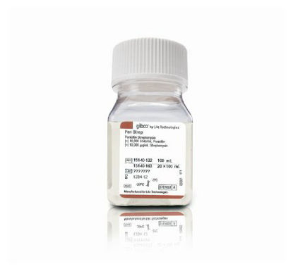 Picture of Microbiology Reagent Gibco® Penicillin-Streptomycin Antibiotic 100X 20 mL15140148