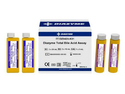 Picture of Reagent Kit Hepatic / General Chemistry Total Bile Acids 200 Tests R1: 2 X 30 mL, R2: 2 X 10 mL, Cal: 1 X 2 mLDZ042A-K01