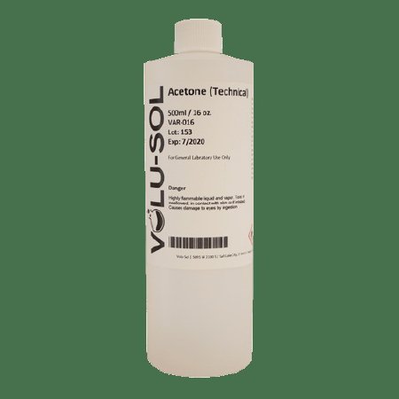 Picture of Chemistry Reagent Acetone Technical Grade 99.5% 16 oz.VAR-016