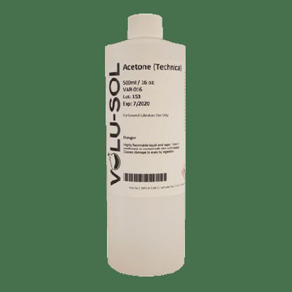 Picture of Chemistry Reagent Acetone Technical Grade 99.5% 16 oz.VAR-016