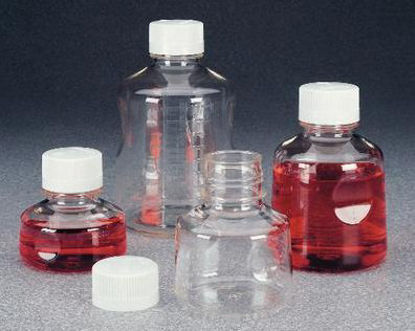 Picture of Filter Storage Bottle Receiver Nalgene™ 500 mL, 45 mm Closure dia., Sterile28199-189
