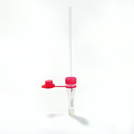 Picture of Safe-T-Fill® Capillary Blood Collection Tube Serum Tube Clot Activator / Separator Gel Additive 10.8 X 43.7 mm 300 µL Red Attached Cap Plastic Tube07 7121