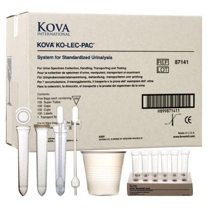 Picture of Urine Specimen Collection Kit Kova Ko-Lec-Pac® System Pack 12 mL Plastic Cup / Tube87141