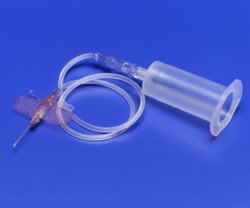 Picture of Monoject™ Blood Collection Set with Holder 21 Gauge 3/4 Inch Needle Length Safety Needle 12 Inch Tubing Sterile8881225221
