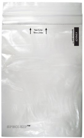 Picture of Specimen Transport Bag with Document Pouch Speci-Zip® 6 X 9 Inch Polyethylene Zip Closure Unprinted NonSterileIP69CP