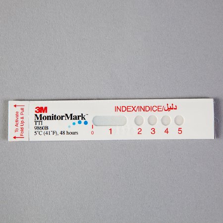 Picture of Temperature Indicator MonitorMark™ Fahrenheit / Celsius From 41°F (5°C) and Above Adhesive Temperature Sensor Surface Mount Does Not Require Power8201-01