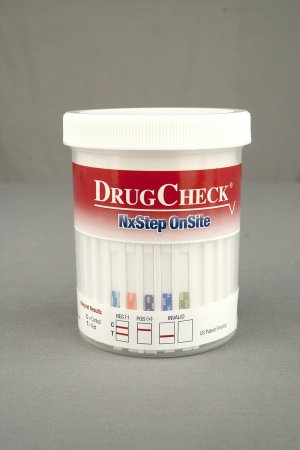 Picture of Drugs of Abuse Test DrugCheck® NxStep OnSite 5-Drug Panel AMP, COC, OPI, PCP, THC Urine Sample 25 Tests60505
