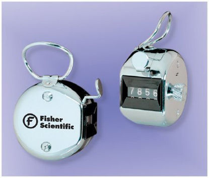 Picture of Hand Tally Counter 1.13 X 1.75 Inch dia., 3 oz. Weight, 9999 Displayed TextS90189