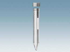 Picture of Centrifuge Tube Conical Bottom Plain 16 X 100 mm 10 mL Without Color Coding Screw Cap Polypropylene Tube62.9924.293