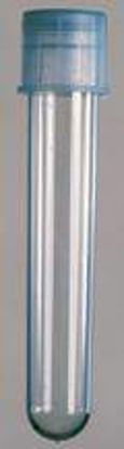 Picture of Fisherbrand™ Test Tube Round Bottom Plain 12 X 75 mm 5 mL Without Color Coding Snap Cap Polystyrene Tube149563C