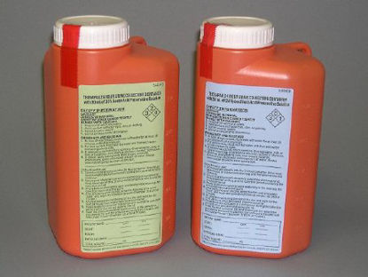 Picture of 24 Hour Urine Specimen Collection Container Polyethylene 3,000 mL (101 oz.) Screw Cap Warning Label / Patient Information NonSterile38534G