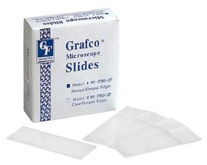 Picture of Microscope Slide Grafco® 1 X 3 Inch Frosted End3703-2F